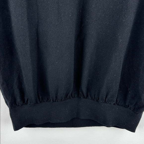 Italian Merino Wool Pullover Sleeveless Sweater Vest - Picture 4 of 8